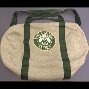 Milwaukee Bucks Basketball Fleece Duffel Bag